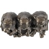 image:imageDesign Toscano The HearNo SeeNo SpeakNo Evil Monkeys Statue Grande Faux Bronze FinishMonkeys