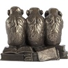image:imageDesign Toscano The HearNo SeeNo SpeakNo Evil Monkeys Statue Grande Faux Bronze FinishMonkeys