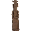 image:imageDesign Toscano Tiki of the Three Pleasures Totem Pole Tropical Decor IndoorOutdoor Garden Statue 35 inches tall Cast Stone Resin Woodtone Finish