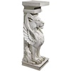 image:imageDesign Toscano Trapezophoron Sculptural Winged Lion PedestalSingle
