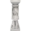 image:imageDesign Toscano Trapezophoron Sculptural Winged Lion PedestalSingle