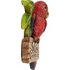 image:imageDesign Toscano Tropic Parrot Paradise Wall Sculpture 10 Inch