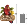 image:imageDesign Toscano Tropic Parrot Paradise Wall Sculpture 10 Inch