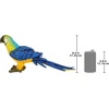 image:imageDesign Toscano Tropical Scarlet Macaws Wall SculptureMortimer The Macaw Tropical Parrot Statue