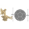 image:imageDesign Toscano Twinkle Toes Fairy Garden Statue 13 Inch Polyresin Ancient Ivory