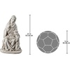 image:imageDesign Toscano Virgin Mary Blessed Mother of Immaculate Conception Religious Garden Statue 23 Inch Tall Cast Stone Resin Full Color Finish12 inches