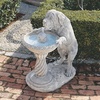 image:imageDesign Toscano Water Fountain  3 Foot Tall Quenching a Big Thirst Garden Decor Dog Fountain  Outdoor Water Feature