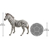 image:imageDesign Toscano Zora the Zebra Outdoor Garden Statue 22 Inch Polyresin Full ColorSingle