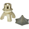 image:imageDesign toscano ng29870 asian decor pagoda lantern indooroutdoor statue 11Twotone Stone