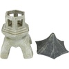 image:imageDesign toscano ng29870 asian decor pagoda lantern indooroutdoor statue 11Twotone Stone