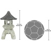 image:imageDesign toscano ng29870 asian decor pagoda lantern indooroutdoor statue 11Twotone Stone