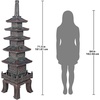 image:imageDesign toscano ng29870 asian decor pagoda lantern indooroutdoor statue 11Verdigris