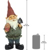 image:imageGarden Gnome Statue  Dagobert with Gifts Garden Gnome  Lawn GnomeDagobert With Gifts