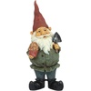 image:imageGarden Gnome Statue  Dagobert with Gifts Garden Gnome  Lawn GnomeDagobert With Gifts