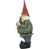 image:imageGarden Gnome Statue  Dagobert with Gifts Garden Gnome  Lawn GnomeDagobert With Gifts