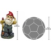 image:imageGarden Gnome Statue  Dagobert with Gifts Garden Gnome  Lawn GnomeDieter The Digging