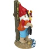 image:imageGarden Gnome Statue  Happy Hour Tropical Garden Gnome  Scuba Lawn Gnome