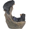 image:imageWater Fountain  Rocky Mountain Splash Black Bears Garden Decor Fountain  Outdoor Water FeatureBlack Bear Cubs