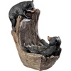 image:imageWater Fountain  Rocky Mountain Splash Black Bears Garden Decor Fountain  Outdoor Water FeatureBlack Bear Cubs