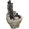 image:imageWater Fountain  Rocky Mountain Splash Black Bears Garden Decor Fountain  Outdoor Water FeatureRocky Mountain Splash