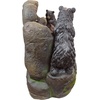image:imageWater Fountain with LED Light  Nearly 3 Foot Tall Tree Squirrel Garden Decor Fountain  Outdoor Water FeatureGrizzly Gulch Black Bears