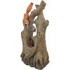 image:imageWater Fountain with LED Light  Nearly 3 Foot Tall Tree Squirrel Garden Decor Fountain  Outdoor Water FeatureTree Squirrel