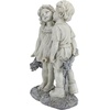 image:imageYoung Sweethearts Kissing Children Garden Statue