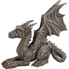 image:imageDesign Toscano Benevolent Dragon Asian Garden Statue 27 Inch Resin Gray Stone FinishDesmond the Dragon