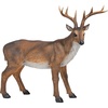 image:imageDesign Toscano Big Rack Deer Buck IndoorOutdoor Garden Decoy Animal Statue 28 Inch Long 24 Inch Tall Cast Stone Resin Brown Finish