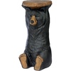 image:imageDesign Toscano Black Forest Bear Pedestal Table Rustic Cabin Decor 24 Inch Tall Cast Stone Resin Full Color FinishForest Bear