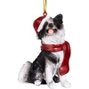 image:imageDesign Toscano Black Labrador Retriever Holiday Dog Christmas Tree OrnamentBorder Collie