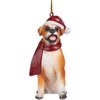 image:imageDesign Toscano Black Labrador Retriever Holiday Dog Christmas Tree OrnamentBoxer