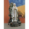 image:imageDesign Toscano Blessed Virgin Mary Religious Illuminated Garden Grotto Sculpture 19 Inch Resin Full Color Finish