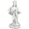 image:imageDesign Toscano Blessed Virgin Mary of Unconditional Love Religious Statue by artist Evelyn Myers Hartley 8 inch Medium WhiteVirgin Mary on Cloud Medium