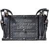 image:imageDesign Toscano CL6290 Life After Death No Trespassing Wall Sculpture Multicolored 1200 x 150