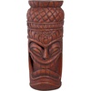 image:imageDesign Toscano Grand Tiki Face Kanaloa Teeth IndoorOutdoor Side Table Statue Patio Bar Den 20 inch tall Cast Stone Resin Woodtone FinishFaux Woodtone Finish