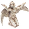 image:imageDesign Toscano In Grace Girl Child Angel Memorial IndoorOutdoor Garden Statue 14 inches wide 24 inches tall Cast Stone Resin Antique Stone FinishHeavens Devotion