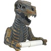 image:imageDesign Toscano JQ9551 T Rex Dinosaur Skeleton Bathroom Decor Accessories Toilet Paper Holder 8 Inches High Handcast Polyresin Green Bronze Metallic Finish