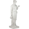 image:imageDesign Toscano KY71304 Hebe Greek Woman Patron of Youth IndoorOutdoor Garden Statue Large Size 10 inches Wide 32 inches Tall Handcast Polyresin Antique Stone FinishHebe Estate