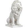 image:imageDesign Toscano Lion of Florence Sentinel IndoorOutdoor Animal Statue 28 Inch Tall Cast Stone Resin Antique Stone Finish