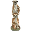 image:imageDesign Toscano Meerkat Gang Outdoor Garden Animal Statue 26 Inch Resin Full Color FinishMeerkat Generation
