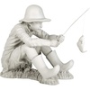 image:imageDesign Toscano NG32122 Frederic the Little Fisherman of Avignon Lightweight Polyresin Statue 15 Inch Two Tone StoneGone Fishing Fisherman
