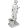image:imageDesign Toscano Natures Blessed Prayer Francis of Assisi Fountain Outdoor Water Feature Statue 29 inch Cast Stone Resin Antique Stone FinishHebe Goddess of Youth