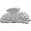 image:imageDesign Toscano QL6079 Dog Angel Pet Memorial Grave Marker Tribute Statue 10 Inches Wide 5 Inches Deep 5 Inches High Handcast Polyresin Antique Stone Finish