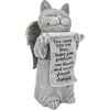 image:imageDesign Toscano QL6080 Cat Angel Pet Memorial Grave Marker Tribute Statue 10 Inches Wide 5 Inches Deep 5 Inches High Antique Stone FinishPaw Prints on Our Hearts