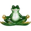 image:imageDesign Toscano QM13096 Zen Yoga Frog Statue 12 Inch Full ColorYoga Frog