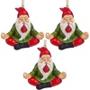 image:imageDesign Toscano QM13096 Zen Yoga Frog Statue 12 Inch Full ColorZen Gnome Set of Three