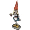 image:imageDesign Toscano QM14020 Garden Gnome Statue  Otto Fully Krausened Elf Gnome  Naughty Gnomes  Drunk Gnome Statue full colorGerta