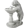 image:imageDesign Toscano Water Fountain  3 Foot Tall Quenching a Big Thirst Garden Decor Dog Fountain  Outdoor Water Feature