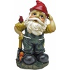 image:imageGarden Gnome Statue  Dagobert with Gifts Garden Gnome  Lawn GnomeDieter The Digging